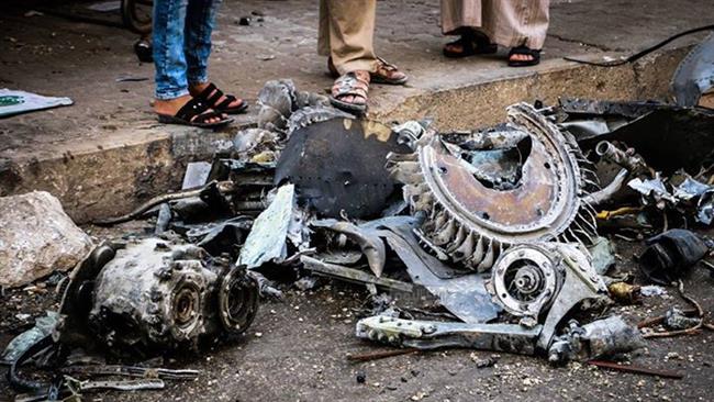 سقوط یک هواپیمای جنگی در سوریه، ۲۵ کشته برجای گذاشت