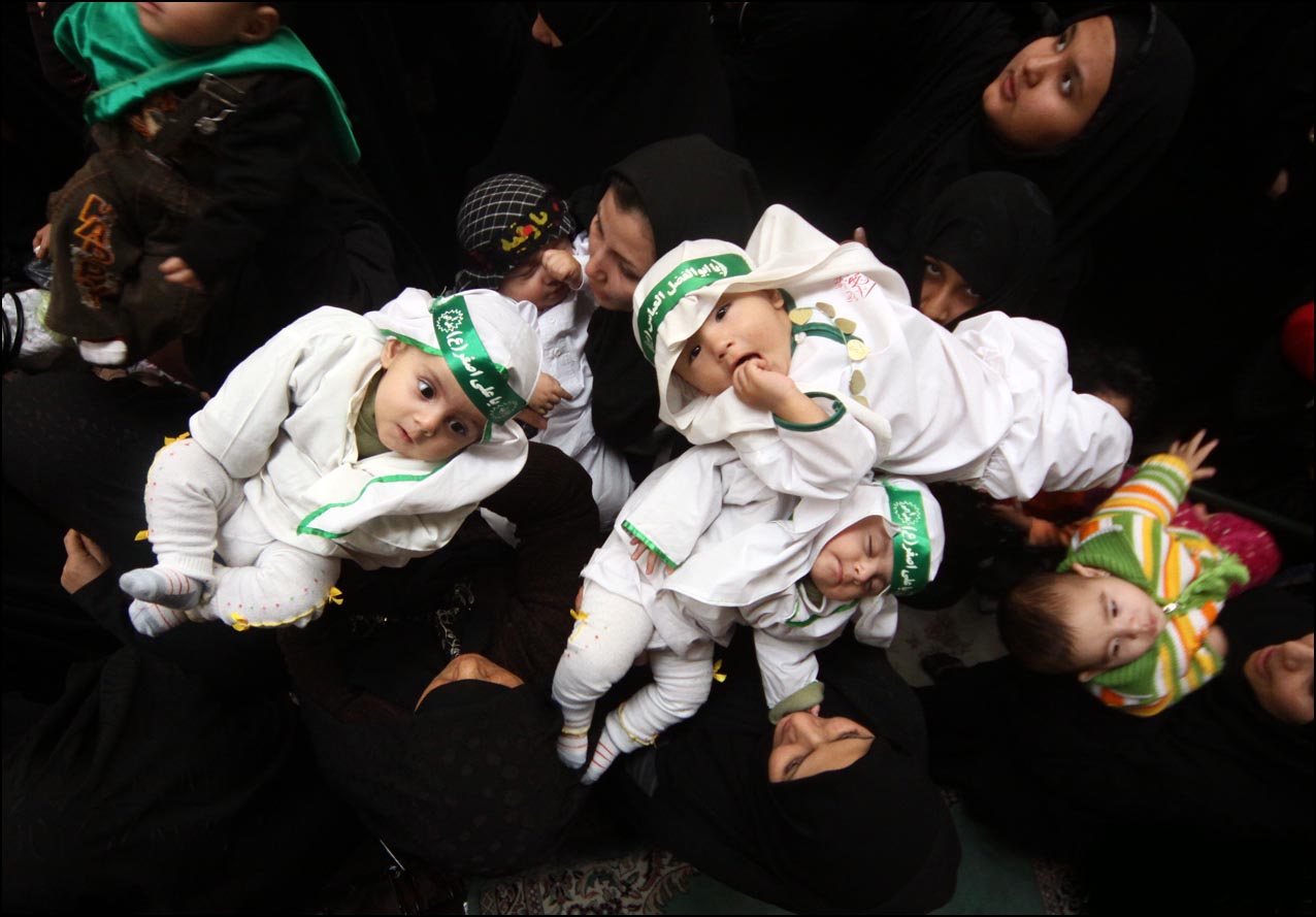 همایش بزرگ شیرخوارگان حسینی با اعلام انزجار از کودک کشی آل‌سعود