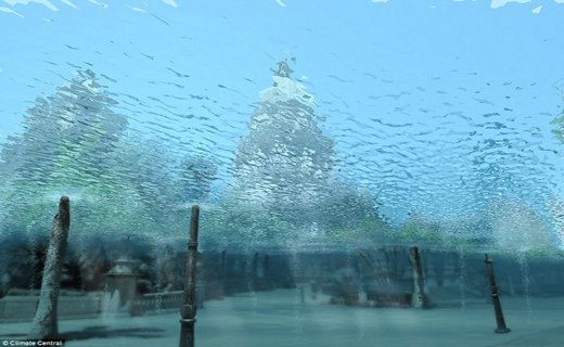 بمبئی زیر آب