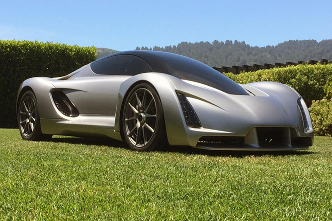 اولین اتومبیل فوق‌سریع پرینت‌شده جهان که سریع‌تر از فراری است