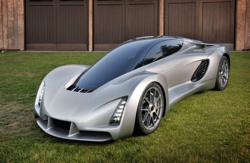 اولین اتومبیل فوق‌سریع پرینت‌شده جهان که سریع‌تر از فراری است