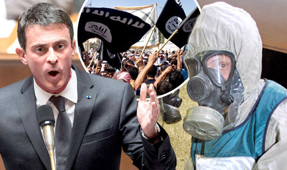 احتمال حمله شیمیایی داعش به فرانسه