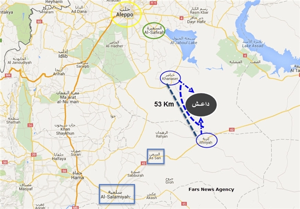 ورق در جنوب‌شرق «حلب» سوریه برگشت؛ داعش در لاک دفاعی و محاصره+نقشه