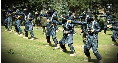 ‌فارغ التحصیلان آکادمی نظامی داعش