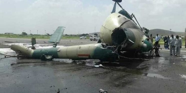 یک بالگرد در مرز اتیوپی و سودان سقوط کرد