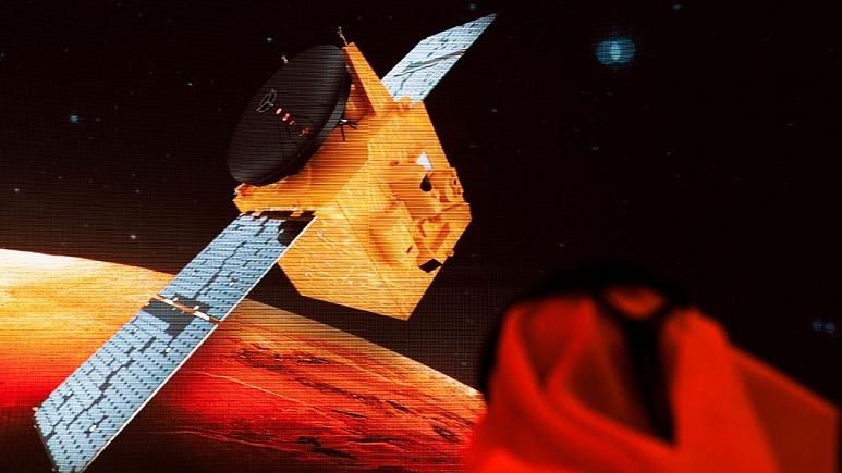 کاوشگر اماراتی امید در مدار مریخ قرار گرفت