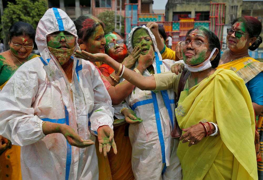 جشن هولی هند (عکس)