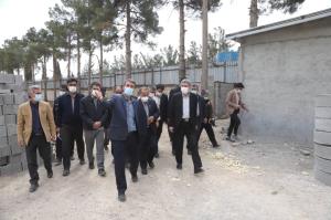 بازدید استاندار از مراحل ساخت اردوگاه کمپ ترک اعتیاد سپاه