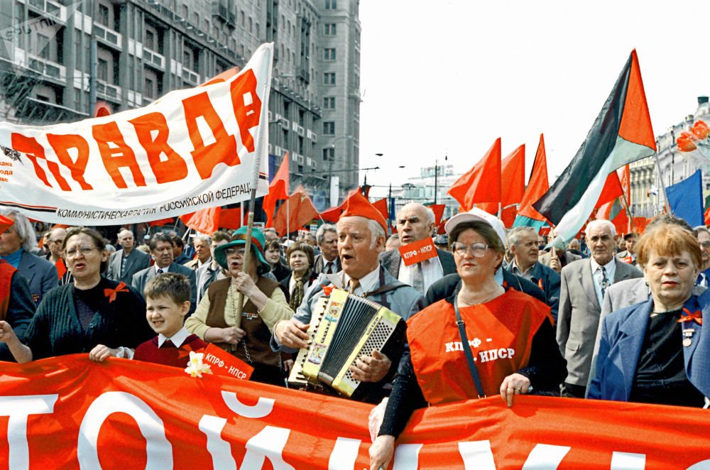 روز جهانی کارگر در شوروی سابق (عکس)