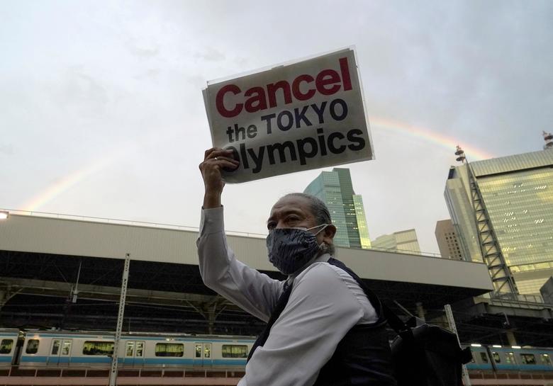 ژاپن: اعتراضات ضد المپیک 2020 (عکس)