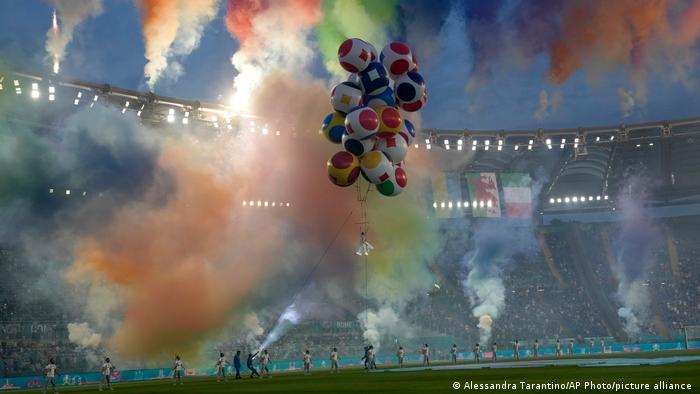 گزارش تصویری؛ آغاز جام ملت‌های اروپا با جشنی رنگارنگ
