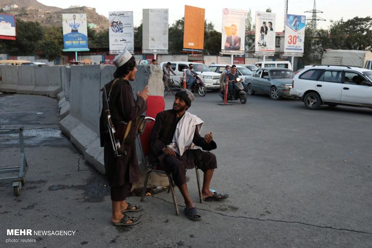 تصاویر| در خیابان‌های کابل