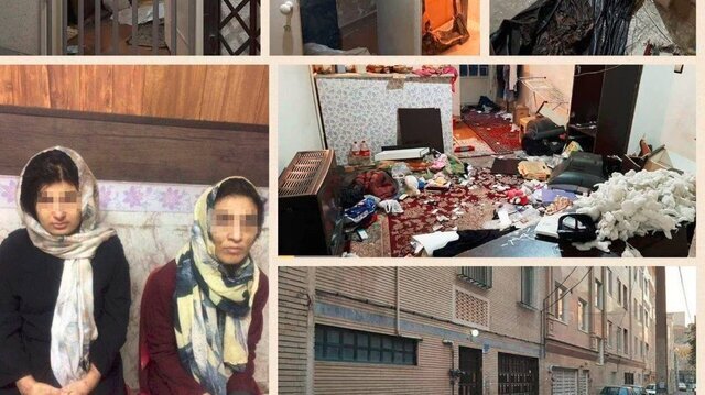 خانه وحشت در جنوب تهران| زندانی کردن سه دختر در کمد|جزئیات