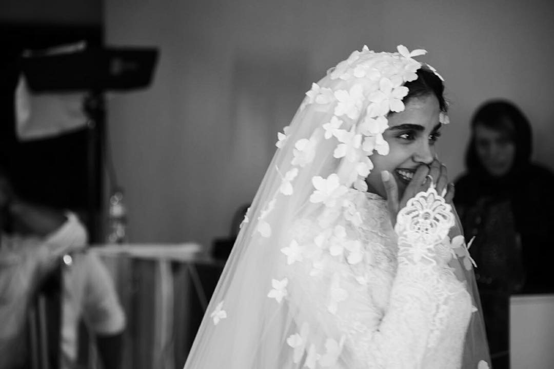 لباس عروس لاکچری بازیگر ایرانی | ازدواج الهه حصاری