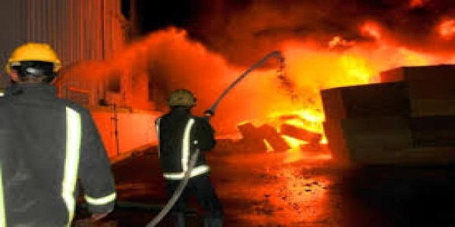 فوری: کارخانه فولاد آتش گرفت