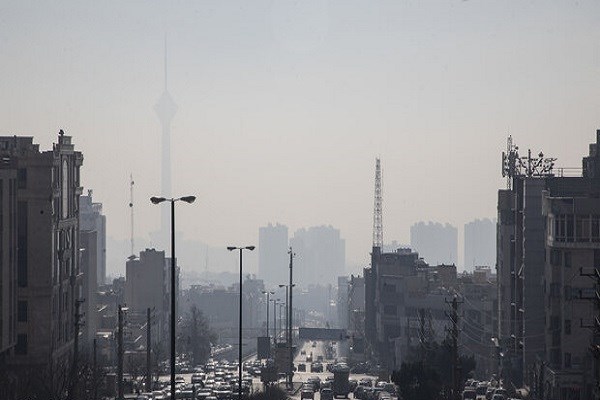 وضعیت هوای تهران همچنان ناسالم