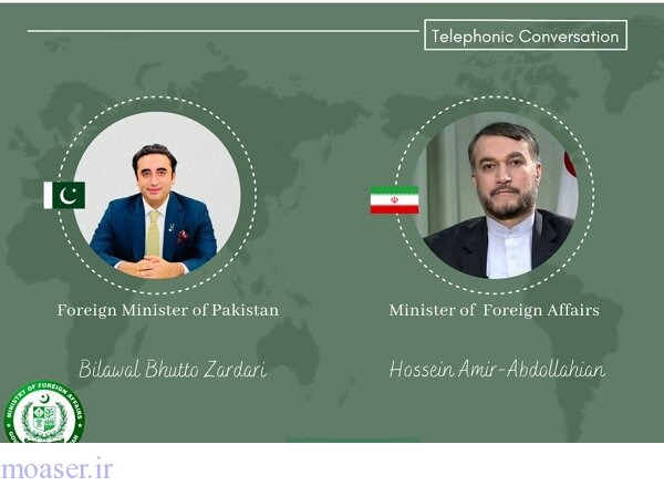 وزیر خارجه پاکستان از رایزنی با حسین امیرعبداللهیان خبر داد