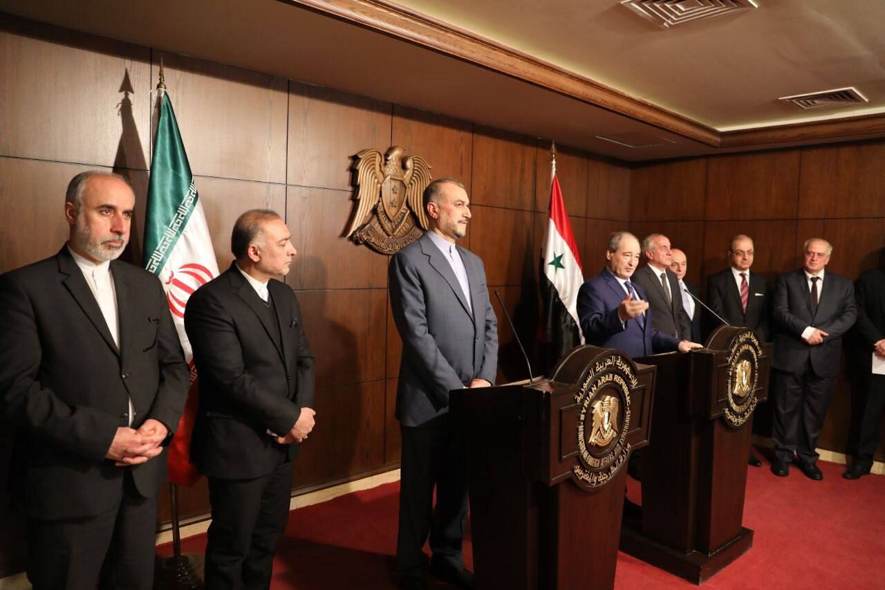 امیرعبداللهیان: روابط ایران و سوریه در بهترین وضعیت خود قرار دارد