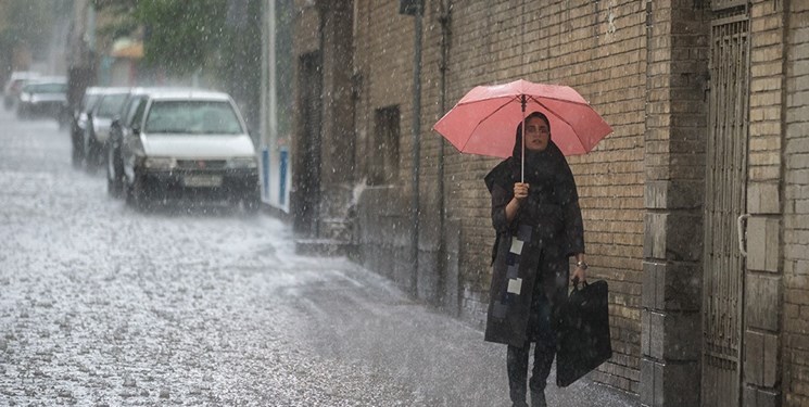 افزایش بارش‌ها طی روزهای سه شنبه و چهارشنبه در تهران
