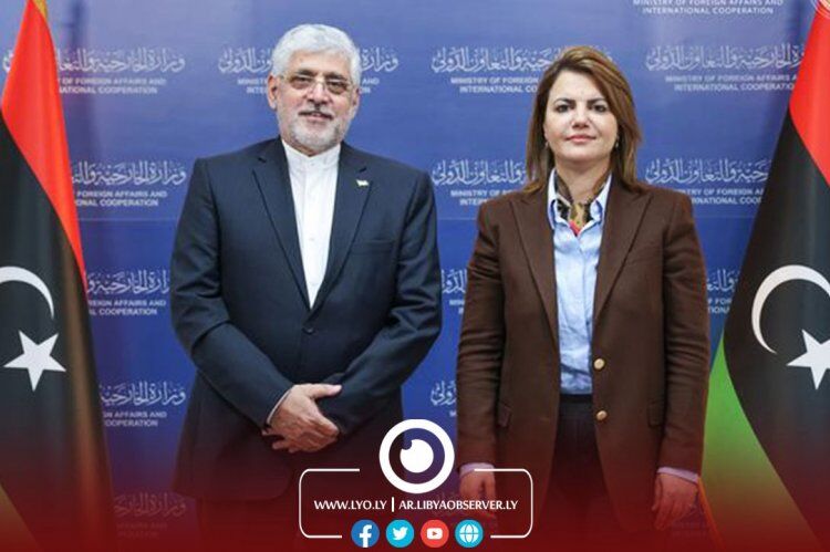 رایزنی سفیر ایران و وزیر خارجه لیبی درباره ازسرگیری فعالیت سفارت تهران در طرابلس