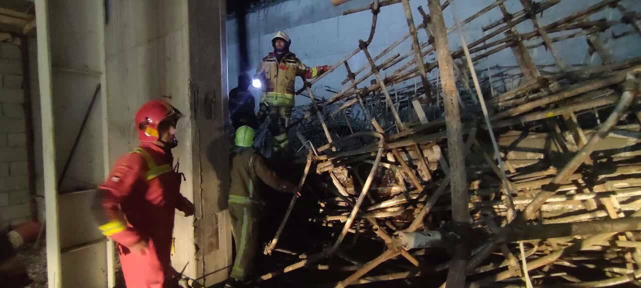 تهران/ تخریب ساختمان در حال ساخت ۱۱ مصدوم داشت