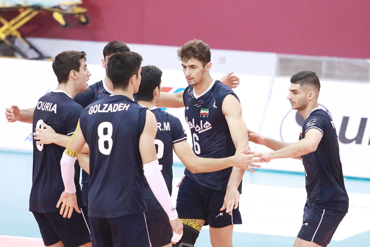 فینالیست شدن جوانان والیبال ایران در رقابت‌های آسیایی