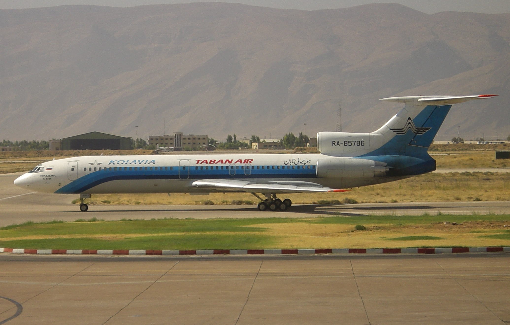 سانحه برای بوئینگ تابان در فرودگاه مهرآباد