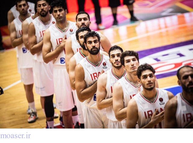 بسکتبال ایران در رنگینگ جهانی یک پله صعود کرد