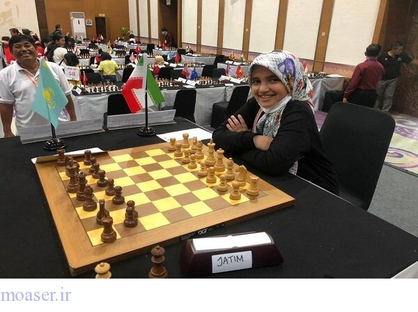 ختر ۸ ساله شطرنج ایران قهرمان  مسابقات آسیا 