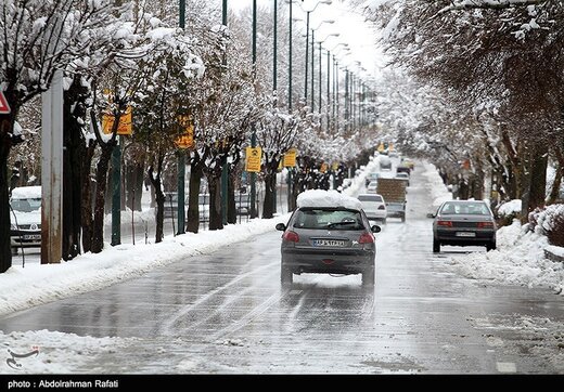 تهران سفید پوش شد