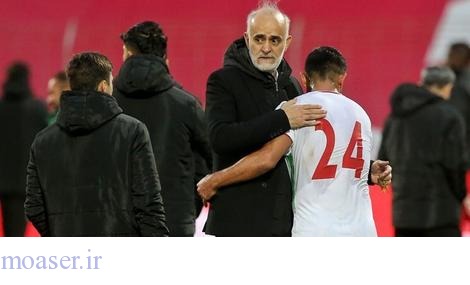 در نیمه دوم بازی با الجزایر، بازیکنان نمی خواستند به زمین بروند