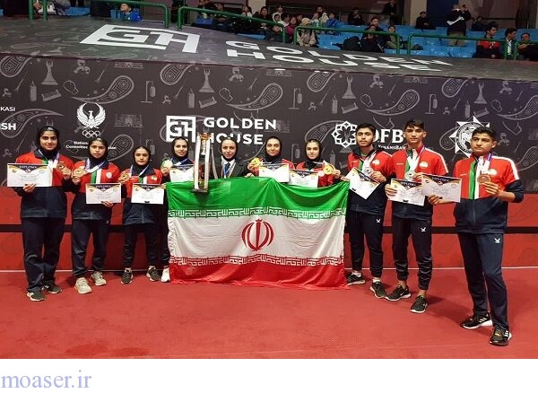 ۷ نشان طلا، نقره و برنز کاراته کاهای ایران 