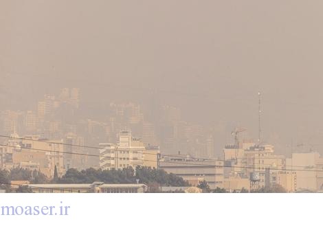 افزایش ۵ برابری دی‌اکسید گوگرد در هوای تهران