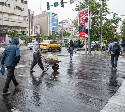 نفوذ سامانه بارشی در تهران از بعد از ظهر فردا