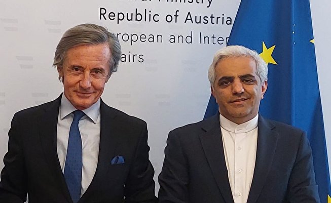 دیدار سفیر ایران و قائم مقام وزارت خارجه اتریش در وین
