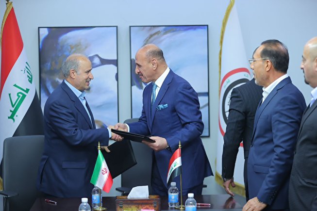 فدراسیون فوتبال عراق و ایران تفاهم نامه همکاری امضا کردند