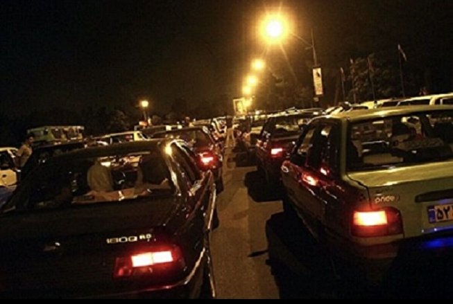 ترافیک سنگین در آزادراه تهران -شمال