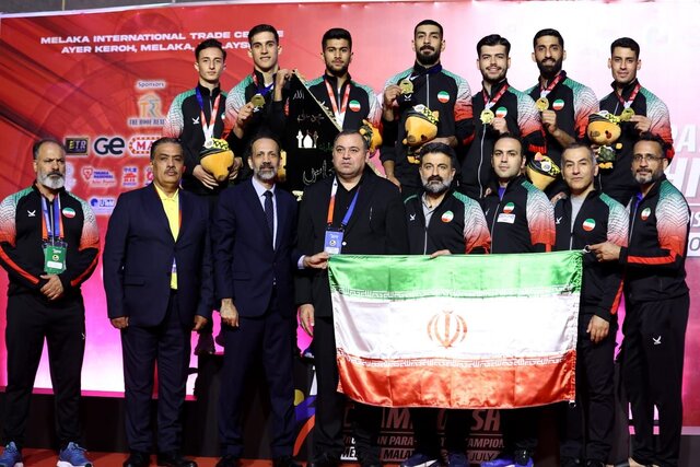 تیم کاراته ایران سوم آسیا شد