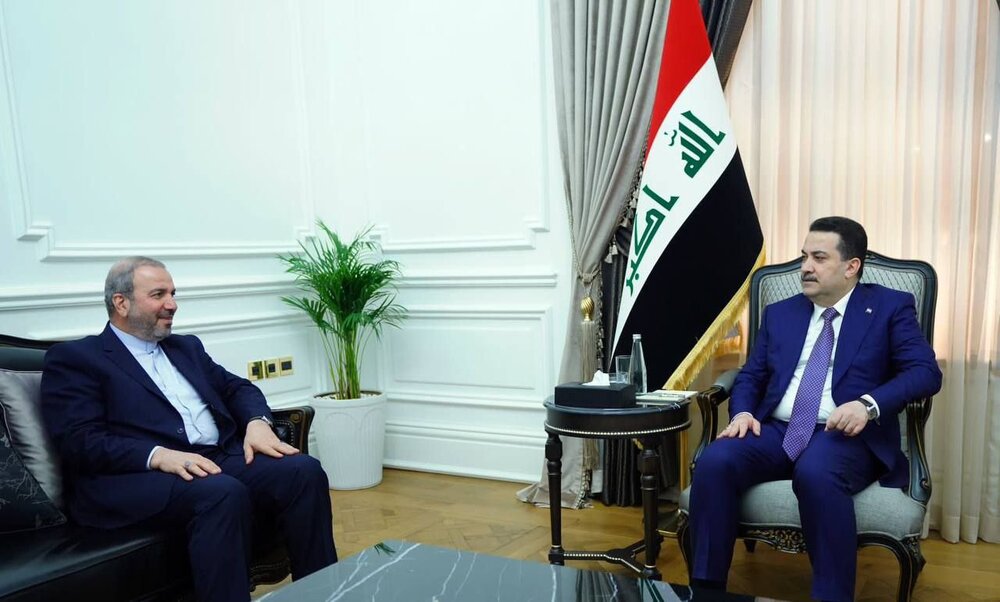 سفیر ایران با نخست‌وزیر عراق دیدار و رایزنی کرد