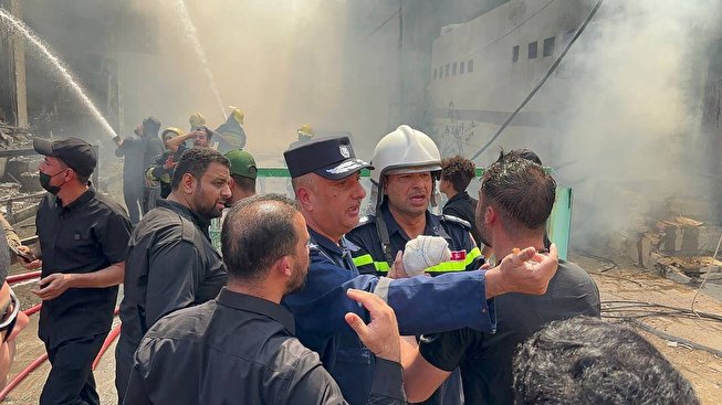 آخرین وضعیت حادثه آتش سوزی هتل ایرانی ها در نجف