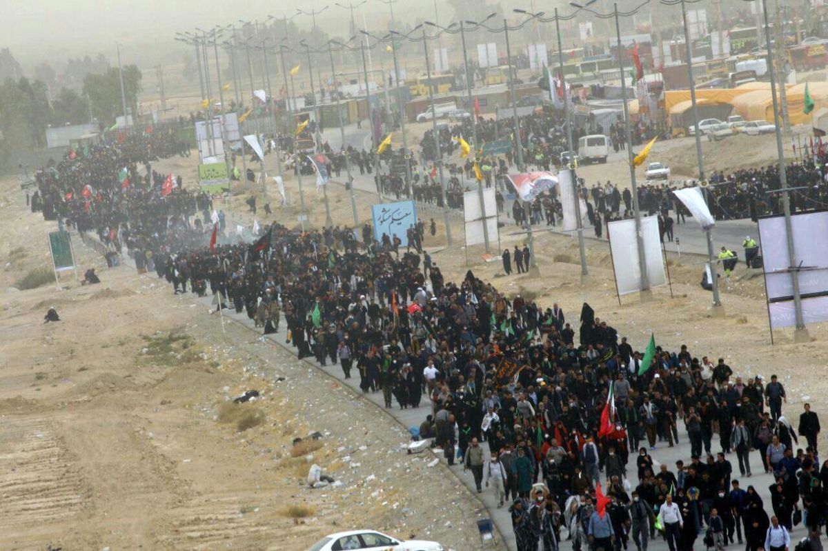 تردد ۲۰۳ هزار زائر اربعین در شبانه روز گذشته از مرز مهران