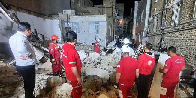 ۹ کشته و مصدوم در انفجار ساختمان مسکونی در ملارد تهران