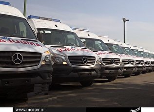 ترخیص آمبولانس‌های وارداتی از گمرک