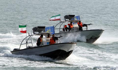 قایق های تندرو سپاه ایران