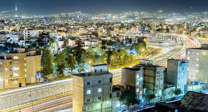 نورپردازی تهران چهره شهر را در شب چشم نوازتر می کند