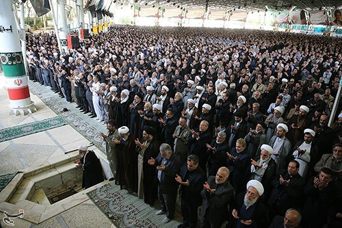 چهار امام جمعه در نماز جمعه تهران + عکس