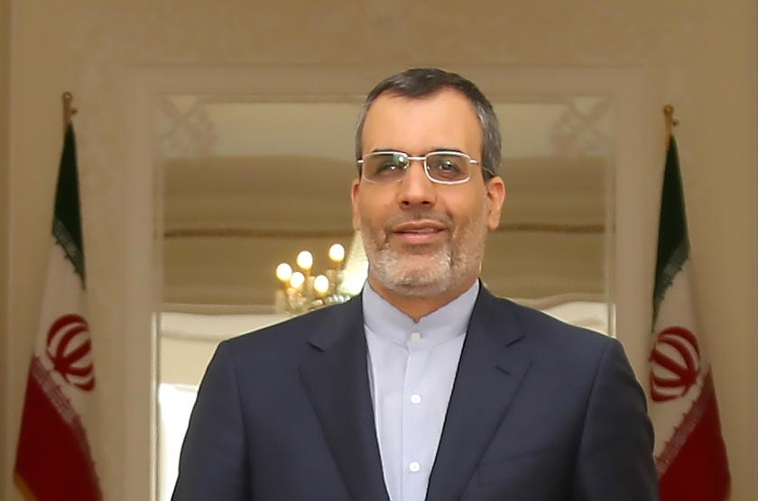 حسین جابرانصاری سخنگوی وزارت امور خارجه جمهوری اسلامی ایران