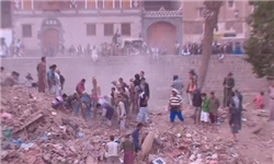 حمله جنگنده‌های عربستان به غرب پایتخت یمن