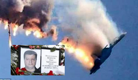 جسد خلبان روس تحویل شد