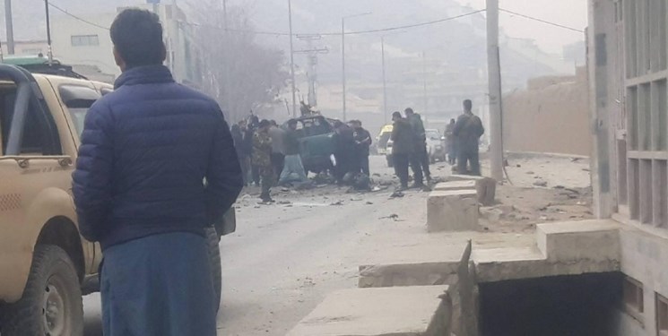 انفجار صبح امروز در کابل خودروی نیروهای امنیتی را هدف قرار داده بود